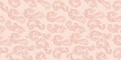 pink pattern vector for card fabric wallpaper