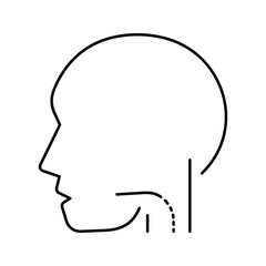 head, brain, human head icon