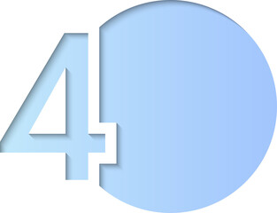 Infographic design UI template colorful gradient number labels and icons