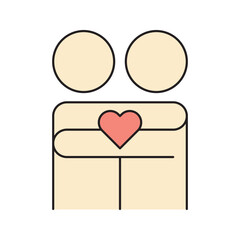 love, couple, man, women, couple love icon