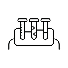 lab tube, medical lab, lab test, medical lab test tube icon