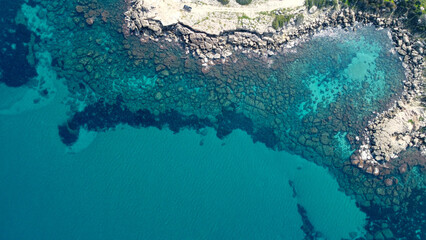 Cyprus, Girne beach,  Mediterranean Sea, nature