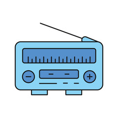 radio, old radio , radio icon