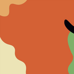 illustration of an background with a skull