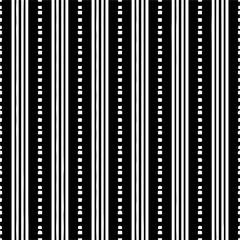 Seamless pattern with  abstract shapes. Black and white geometric  wallpaper. Repeating pattern for decor, textile and fabric.Abstraction art.