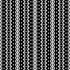  Seamless pattern with  abstract shapes. Black and white geometric  wallpaper. Repeating pattern for decor, textile and fabric.Abstraction art.