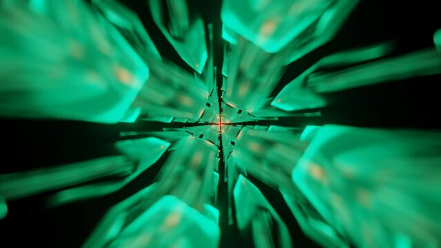 An electrifying and immersive VJ loop with vibrant colors and hypnotic flashing patterns.