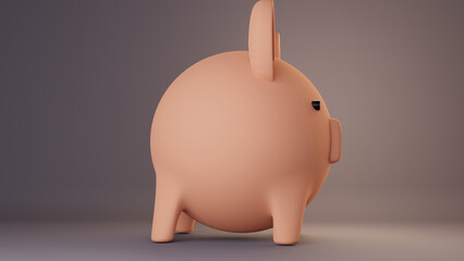 piggy in room background account, pink, accounting, animal, animation, bank, banking, business, cash, coin, coins, concept, currency, debt, deposit, dollar, e-commerce, earnings, economics, economy