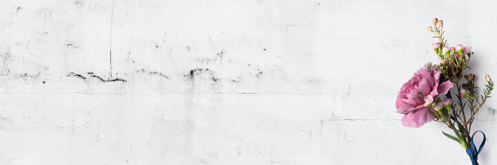 Blumenstrauß / Textfreiraum / Banner