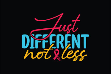 just different not less