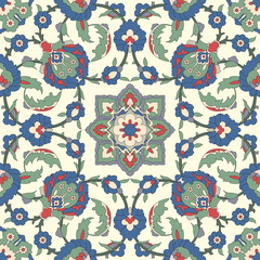 Arabesque seamless pattern 02
