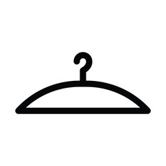 black hanger,flat icon, vector, template, design