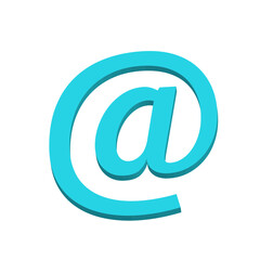 at icon symbol 3D vector