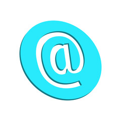 at icon symbol 3D vector