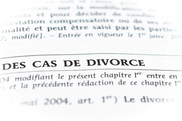 Fototapeta premium divorce