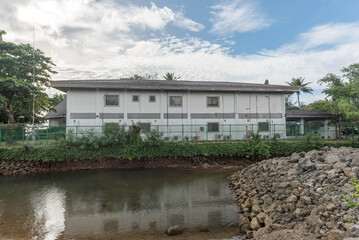 Fototapeta na wymiar Japan Embassy in Koror, Palau. Micronesia