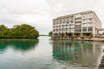 Hotel in Koror, Palau. Micronesia