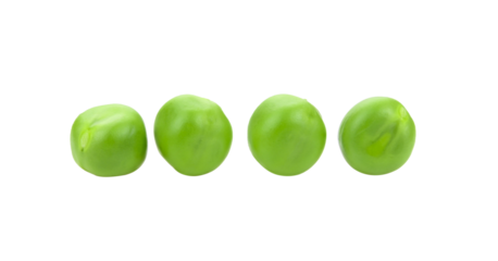 Pea beans isolated on transparent png