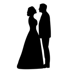 Fototapeta na wymiar man and woman silhouette isolated vector
