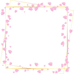 cherry petal frame