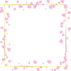 cherry petal frame