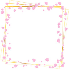 cherry petal frame