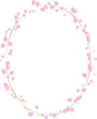 cherry petal frame