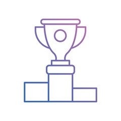 Competition icon vector stock