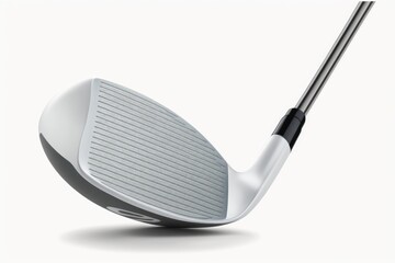 Isolated Golf Club on White. Generative AI