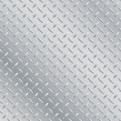 Stainless Steel, Aluminum, Metal  Chequered Sheet Plate, Tread Plate, Checker Plate, Vector illustration.eps
