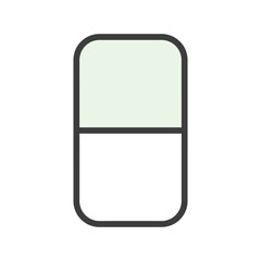 eraser icon vector stock