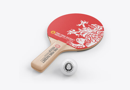 Ping-Pong Paddle Mockup