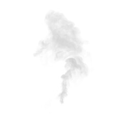 smoke isolated on transparent background.