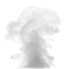 smoke isolated on transparent background.