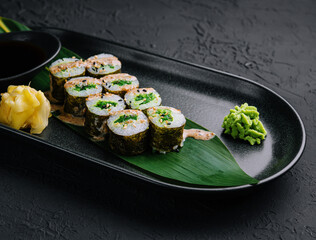 Kappa maki classic roll with cucumber © AntAlexStudio