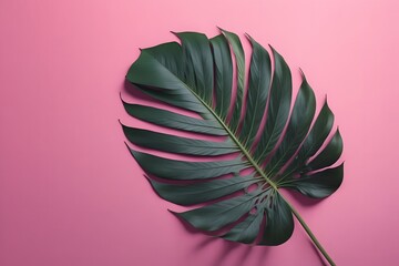 palm tree leaf created using AI Generative Technology