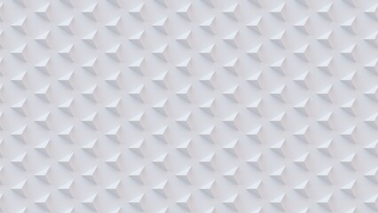 3D Futuristic triangles white background Abstract lowpoly geometric grid pattern