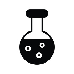 Test icon vector stock