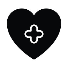 Heart icon vector stock