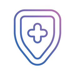 Obraz premium Safety icon vector stock