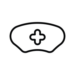 Obraz premium Nurce icon vector stock