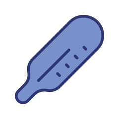Thermometer icon vector stock