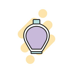 perfume icon vector stock