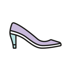 heel icon vector stock