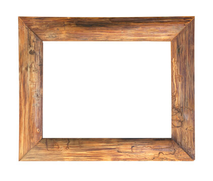 natural wood frame