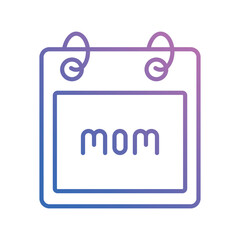 calendar icon vector stock