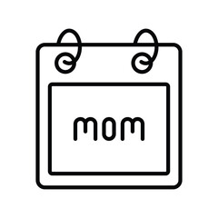 calendar icon vector stock