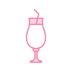 beverage icon vector stock