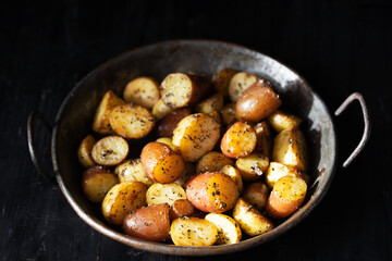 herb roasted baby potatoes