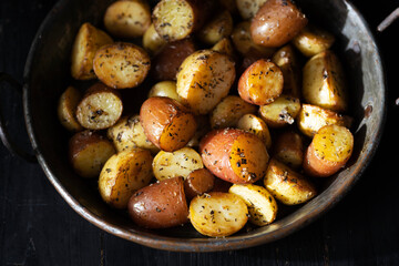 herb roasted baby potatoes